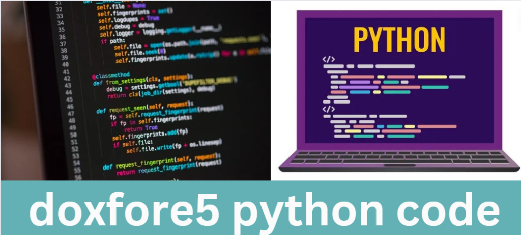 doxfore5 python code